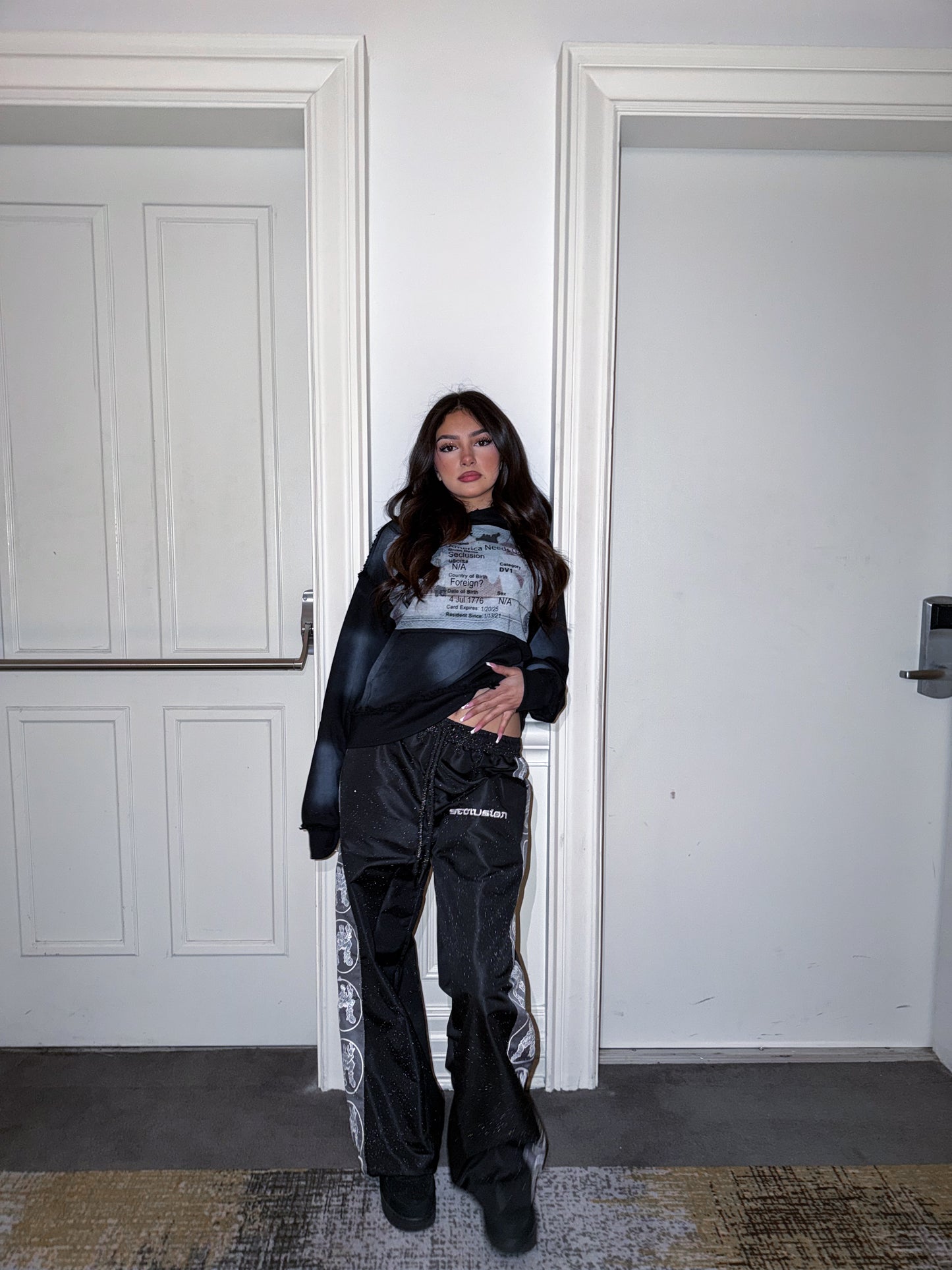 “America Needs” Us Black Hoodie